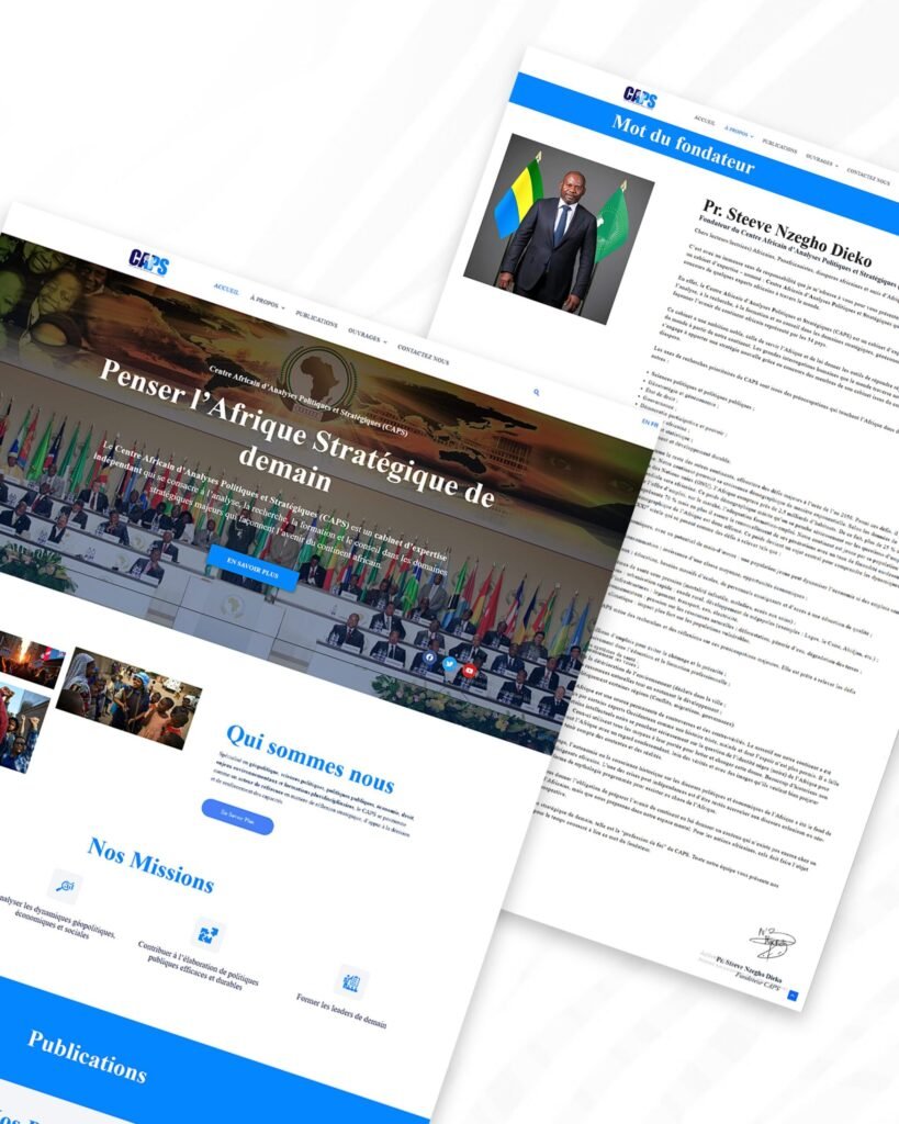 CAPS website design 2