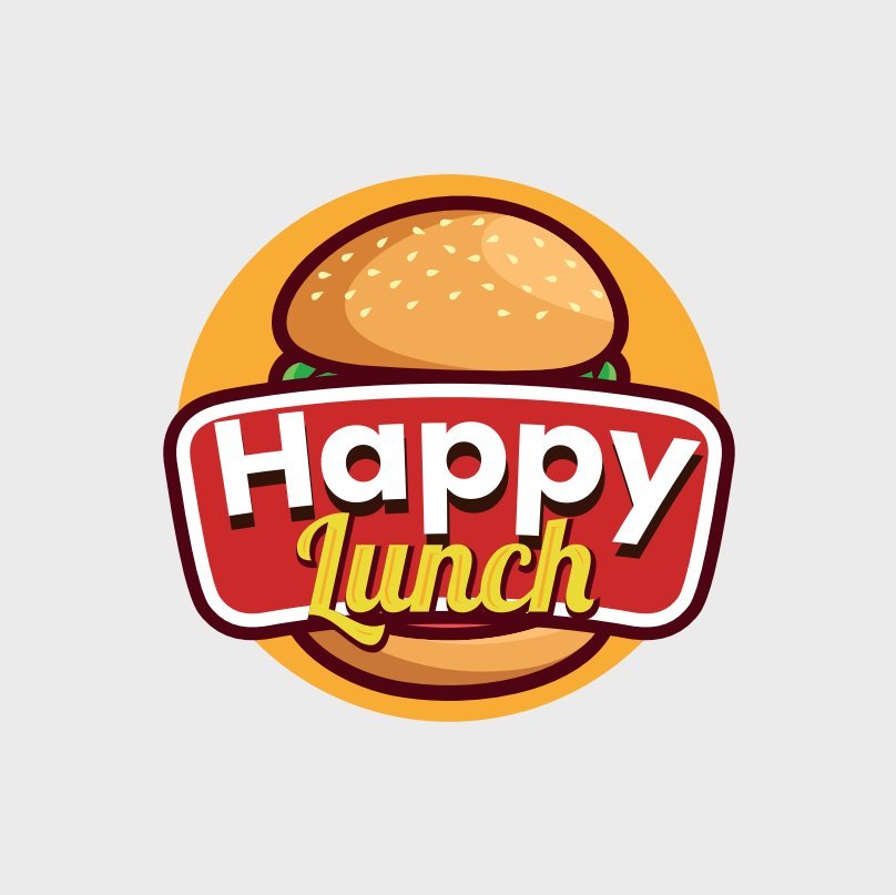 Happy Lunch brand identity