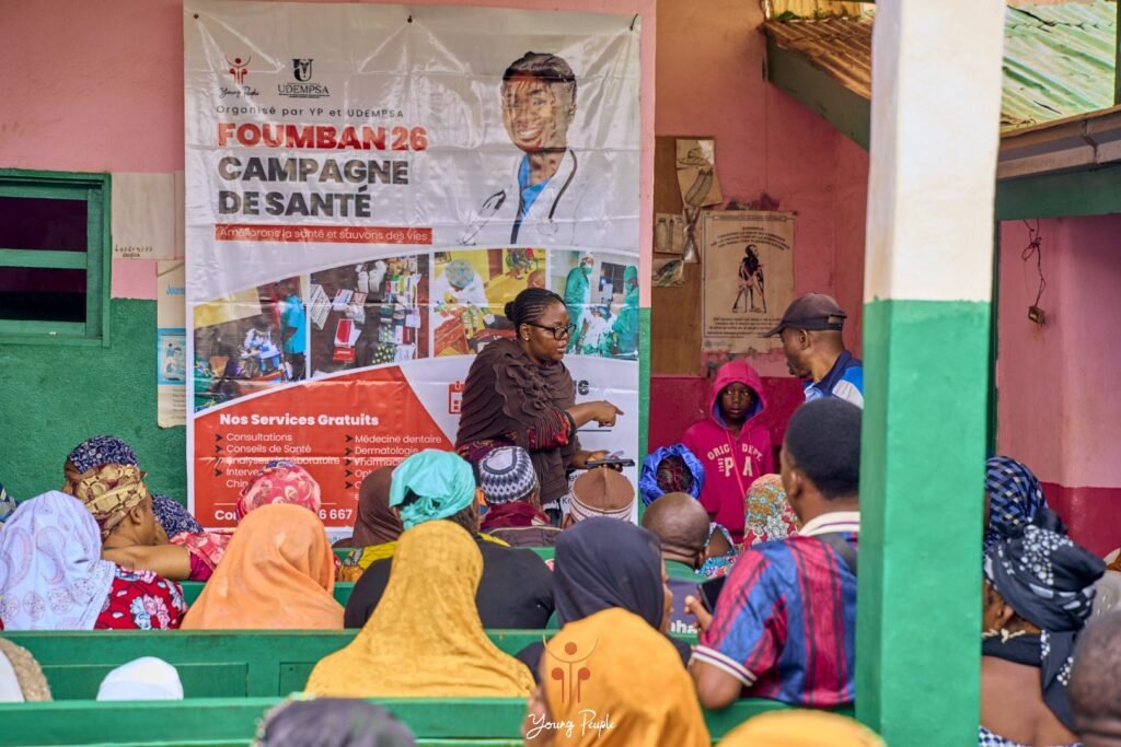 Foumban 26 health campaign visuals