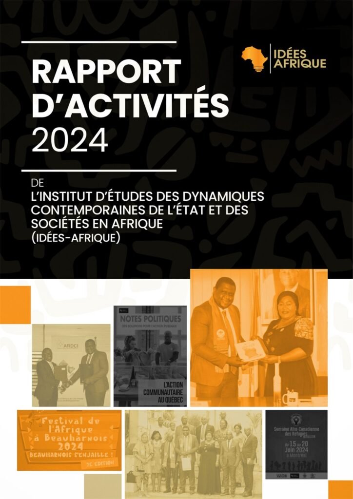 IDÉES-AFRIQUE — Rapport d’Activités 2024 editorial design 1